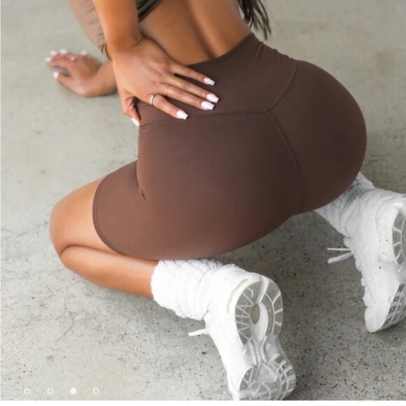 Joah Brown The Biker Short – S/M– Sueded Umber - Picture 3 of 3